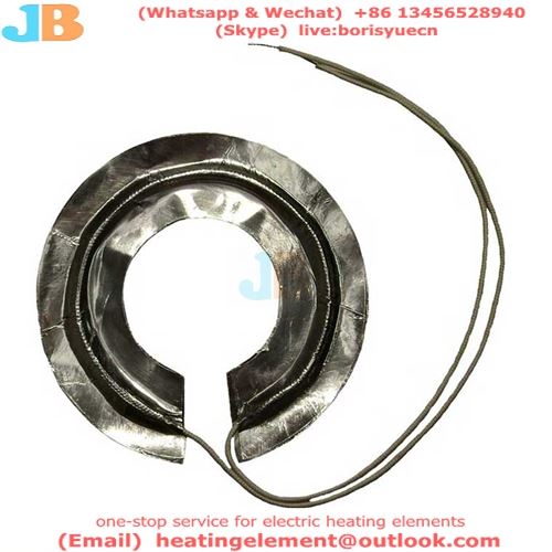 Foil Heater Die-cut into a Circle with Center Keyhole Removed