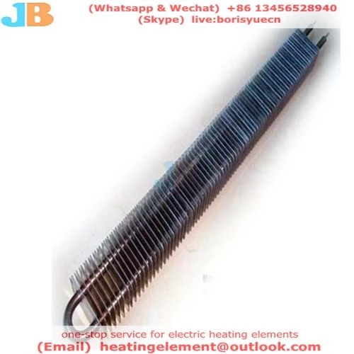 Aquecedor finned 300pcs estão prontos para o cliente da Colômbia