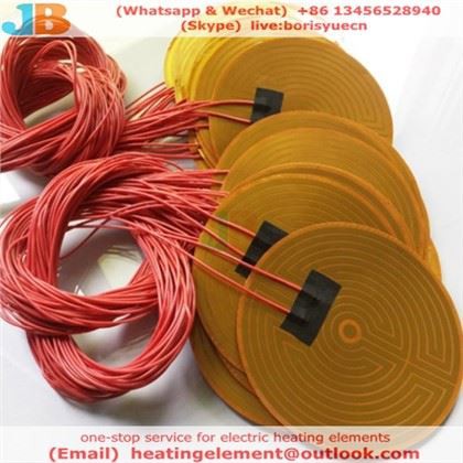 Aquecedor de filme de poliimida redondo fino