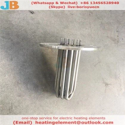 120v 240v 480v 220v elemento aquecedor de imersão de flange de água de calor